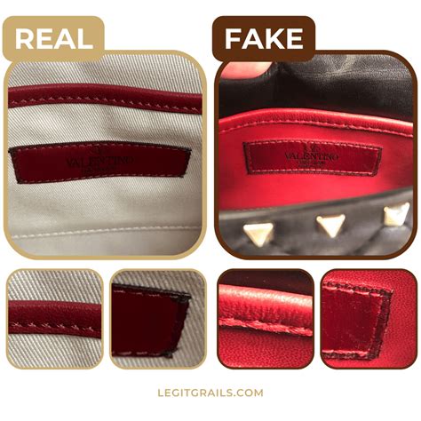 how to spot a fake mario valentino bag|is my valentino bag real.